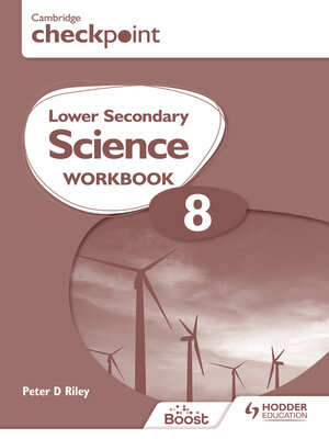 cover image of Cambridge Checkpoint Lower Secondary Science Workbook 8